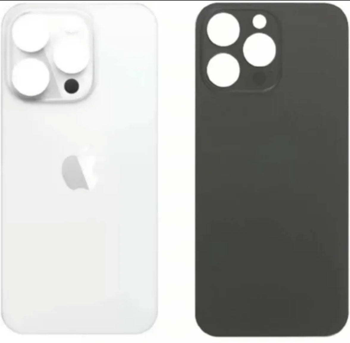 Tapa trasera para iPhone 14 pro max blanco