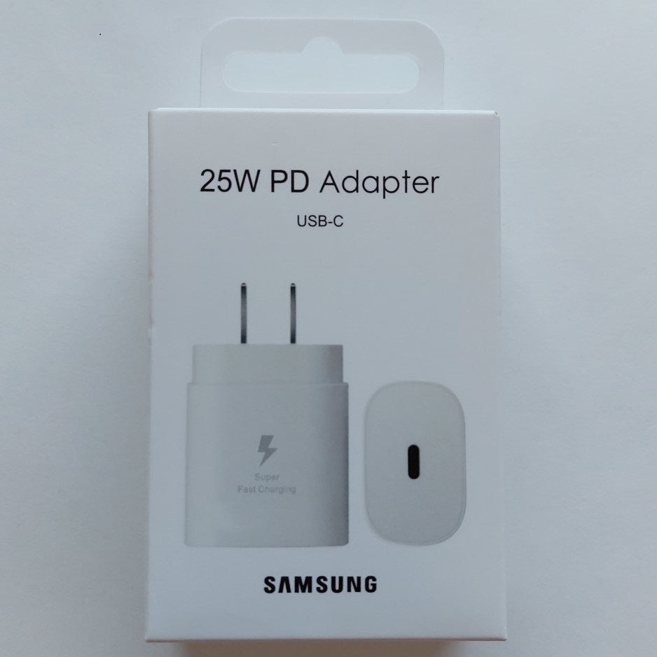 Cargador Samsung 25W Carga super rápida Tipo C